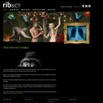Screen shot of the Rib Marketing & Design Ltd website.
