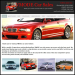 Screen shot of the Vmode Ltd website.