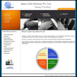 Screen shot of the Sphere Management Consultancy Ltd website.