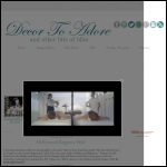 Screen shot of the Adore Homes Ltd website.