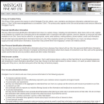 Screen shot of the Westgate Fine Art Ltd website.