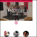 Screen shot of the Faktory Studios Ltd website.