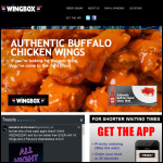 Screen shot of the Wingbox Ltd website.