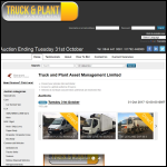 Screen shot of the Talbot Asset Management Ltd website.