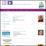 Screen shot of the Enigma Health & Education Ltd website.