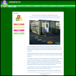 Screen shot of the Greenfields Nursery School Ltd website.