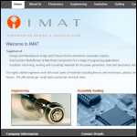 Screen shot of the IMAT Ltd website.