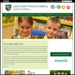Screen shot of the Lacey Green Primary Academy website.