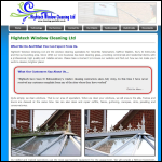 Screen shot of the Specialist Window Cleaning Ltd website.