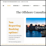 Screen shot of the Offshore Facilities Consultants Ltd website.