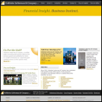 Screen shot of the Goshen Business Services Ltd website.
