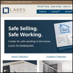 Screen shot of the Lakes Bathrooms Ltd website.