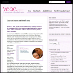 Screen shot of the Pregnancy Expectations Trauma & Loss Society website.