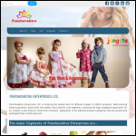 Screen shot of the Cha Enterprises Ltd website.