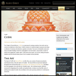 Screen shot of the Alex Grey Ltd website.