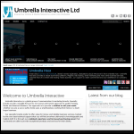 Screen shot of the New Umbrella Solutions Ltd website.