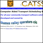 Screen shot of the Community Transport Solutions Cic website.