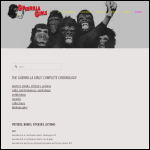 Screen shot of the Tamsin Allen / Creative & Art Direction Ltd website.
