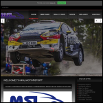 Screen shot of the Msl Motor Vehicle Preparations Ltd website.