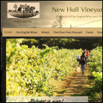 Screen shot of the Chelmsford Vineyard website.