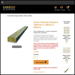 Screen shot of the Gardoo Ltd website.