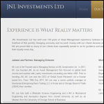 Screen shot of the Jnl Consulting Ltd website.