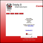 Screen shot of the Trinity 3i Ltd website.