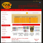 Screen shot of the Fink-ink Ltd website.