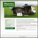 Screen shot of the Murrays Seed Cleaning Ltd website.