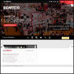 Screen shot of the Gartex Ltd website.