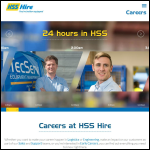 Screen shot of the Hss Consultants Ltd website.
