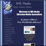 Screen shot of the Wjl Media Ltd website.