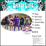 Screen shot of the Dandylife Ltd website.
