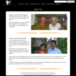 Screen shot of the Uk India Foundation website.