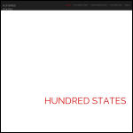 Screen shot of the Hundred States Ltd website.