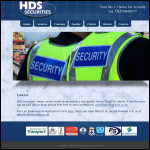 Screen shot of the Hds Securities Contracts Ltd website.