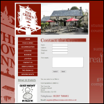 Screen shot of the Crown Jewel Events Ltd website.
