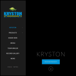 Screen shot of the Krysron Ltd website.