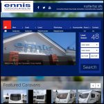 Screen shot of the Ennis & Co Ltd website.