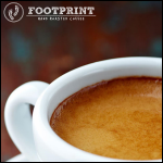Screen shot of the Footprint Coffee Ltd website.