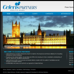 Screen shot of the Celeris Partners Ltd website.