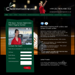Screen shot of the Complete Coaching (East London) Ltd website.
