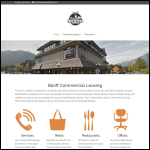 Screen shot of the Banff Retail Ltd website.