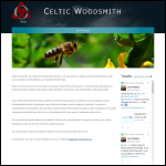 Screen shot of the Celtic Woodsmith Ltd website.