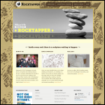 Screen shot of the Rocktapper Ltd website.