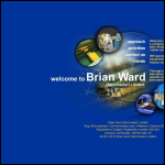 Screen shot of the Brian Ward (Manchester) Ltd website.