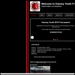 Screen shot of the Youth Rising Ltd website.