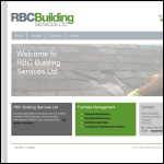 Screen shot of the Rcb Building Services Ltd website.