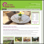 Screen shot of the Barn Farm Plants Ltd website.