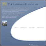 Screen shot of the Singh Charitable Foundation website.